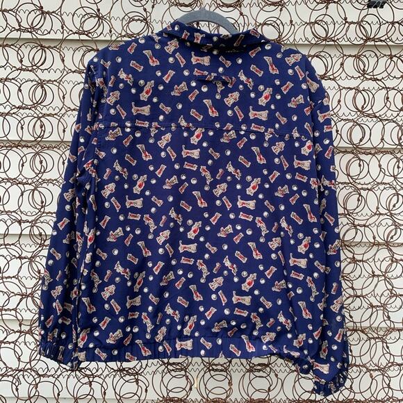 Vintage zip up golf jacket Line Up For Sports - Picture 3 of 4